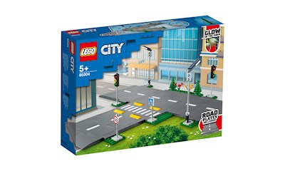 Strassenkreuzung mit Ampeln Lego City, 112 Teile, ab 5 Jahren