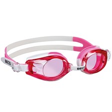 RIMINI Schwimmbrille pink Profikinderschwimmbrille, 100% UV-Schutz geteiltes kop