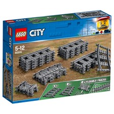 Schienen Lego City Eisenbahn, 20 Teile, ab 5 Jahren