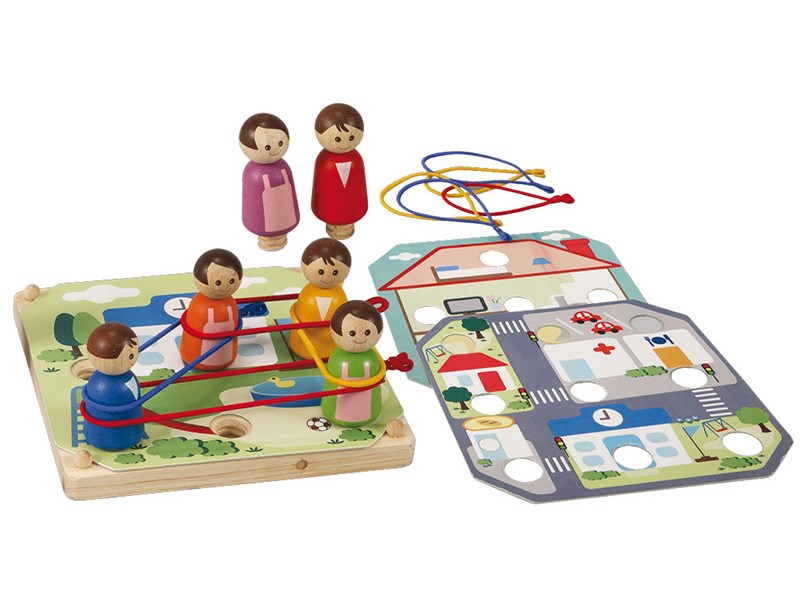Купить Деревянные игрушки Plan Toys Игра Режим дня с доставкой в интернет м