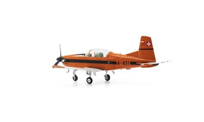 Pilatus PC-7 A-931 Ursprungsbemalung orange