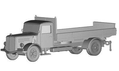 Saurer S4C Pritsche Carba 1956 eckige Fenster