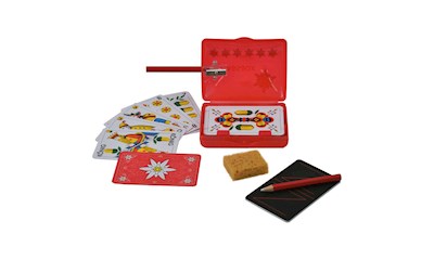 Jassbox Deutschweizer Jasskarten, Motiv: Edelweiss