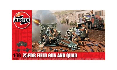 25PDR Field Gun & Quad