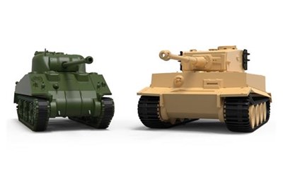 Classic Conflict Tiger 1 vs Sherman Firefly
