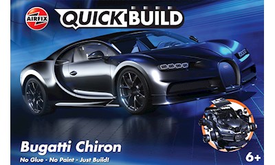 QUICKBUILD Bugatti Chiron - Black
