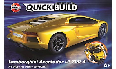 QUICKBUILD Lamborghini Aventador- yellow
