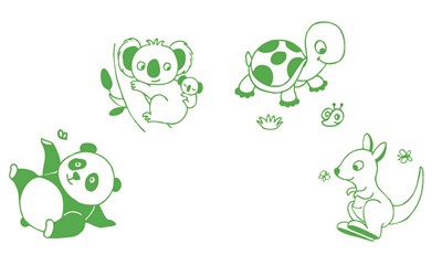 Stampo Baby Tiere