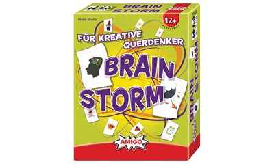 Brain Storm, d ab 12 Jahren, 2-10 Spieler, Spieldauer 15 Min.