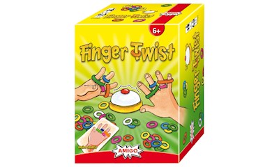 Finger Twist, d/f/i ab 6 Jahren, 2-6 Spieler, Spiel mit Haargummis