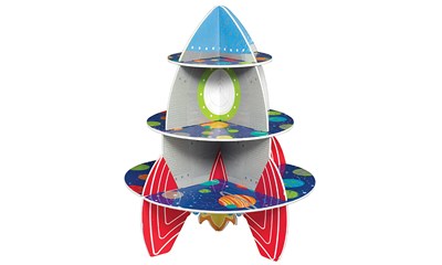 Etagere Rakete Blast Off aus Karton