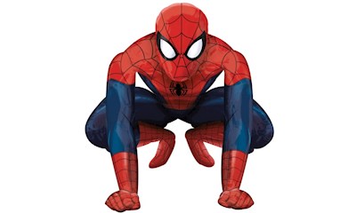 FB Spiderman laufend 91x91cm