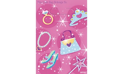 8 Partybeutel Prinzessin