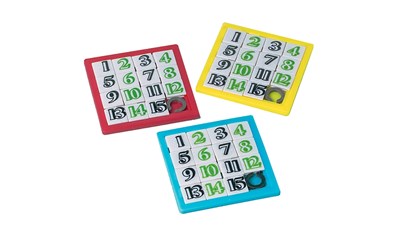 12 Schiebe-Zahlenpuzzle