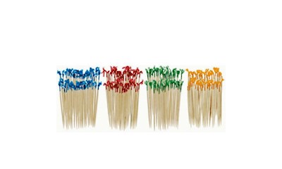 130 Zahnstocher-Picks 6.6cm