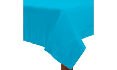 Tischdecke 137x274cm hellblau