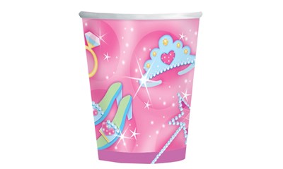 Pricess 8 Becher Prinzessin 270ml