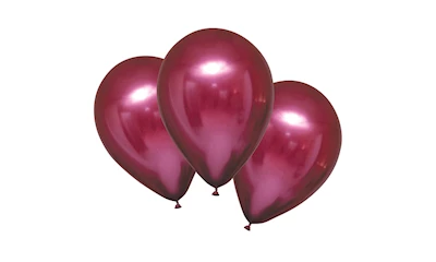 6 Latexballons Satin Luxe Pomegranate 27.5cm