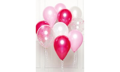 DIY Ballon-Set Pink mit 10 Ballons