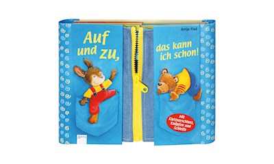 Auf und zu das kann ich schon, Pappe, 20 Seiten, 20x28 cm, ab 3 Jahren