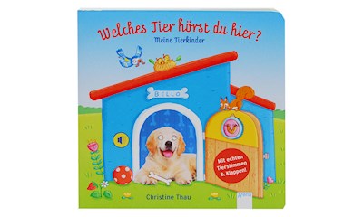 Meine Tierkinder - Welches Tier hörst du hier? Sound- buch, Batt. inkl., ab 2 J.