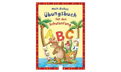 Mein dickes Übungs für den Schulanfang, 24x17 cm, 192 Seiten, ab 5 Jahren