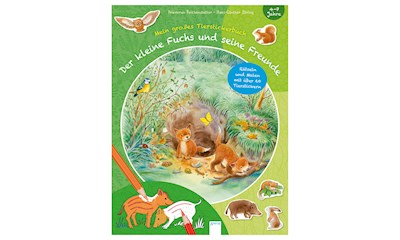 Der kleine Fuchs und seine Freunde, Stickerbuch, 24 S. 21.5x28 cm, ab 5 Jahren