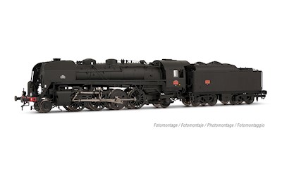 SNCF 141R 463 mSpeichenräder und schwarzer Kohlent
