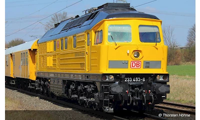 DB Bahnbau Diesellokomotive 233 493-6 gelb  Ep.VI
