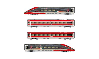 FS Trenitalia 4-teiliges Grundset Frecciarossa ETR 1000 Ducati Ep. VI DCC