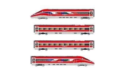 FS Trenitalia 4-teiliges Grundset Frecciarossa ETR 1000 Le plaisir d'un voyage