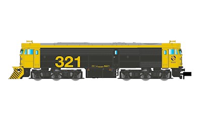 RENFE Diesellok 321 mit Schneeplug gelb/grau Ep. V