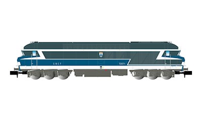 SNCF Diesellokomotive CC 72071 Ursprungsversion Marseilles Ep. IV