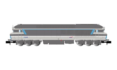 SNCF Diesellokomotive CC 72006 Multiservice SNCF-Logo rot Ep. V DCS