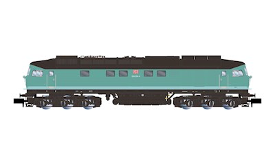 DB AG dieselelektrische Lokomotive 234 304-4 mintgrün Ep. V DCS
