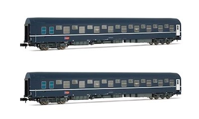 SNCF 2 Schlafwagen T2 logo degradé Ep V-VI