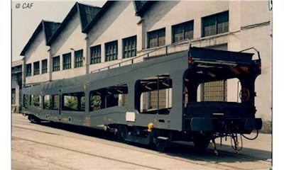 RENFE 2 Autotransportwagen DDMA Ursprung Ep VI