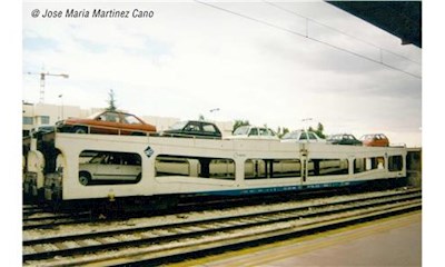 RENFE 2 Autotransportwagen DDMA Uweiss Ep V