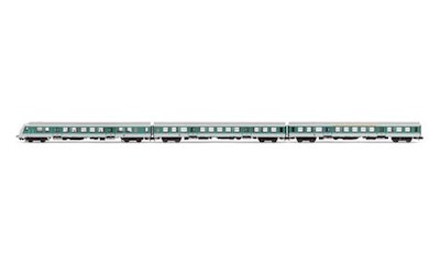 DB AG 1 Steuerwagen+1 x ABy,1 x By, minzgrün Ep V