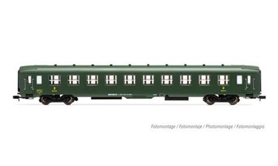 SNCF Liegewagen AO couchette B10c10 grün Ep. III