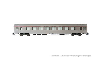 SNCF TEE Paris - Ruhr A8u Personenwagen silbrig  E