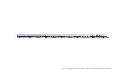 RENFE 6-unit set Talgo 200 weiss/blau mit gelben S