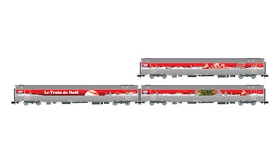 SNCF Train de Noël - Coca-Cola 2010 3-teilig Ep. VI