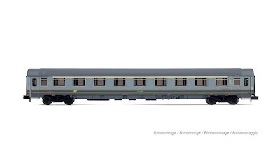 FS Set UIC-Z1-Wagen-Set 1. Klasse in grau/gelb + 2. Klasse Bandiera Ep. V