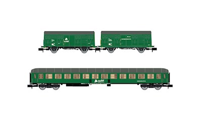 ADIF 3er-SeT 2x J2 wagon + SSV-500 Personenwagen