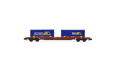 FS Sgnss Containerwagen 2x22 Dani Trasporti, Ep VI
