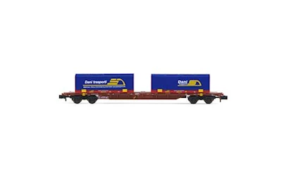 FS Sgnss Containerwagen 2x22 Dani Trasporti, Ep VI