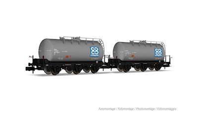 RENFE 2er-Set 3-achsiger Kesselwagen CAMPSA Ep.IV