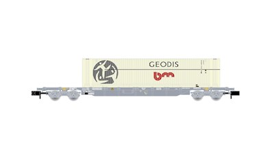 SNCF/Novatrans 4-achsiger 60' Containertragwagen S