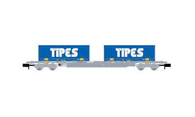 SNCF/Novatrans 4-achsiger 60' Containertragwagen S